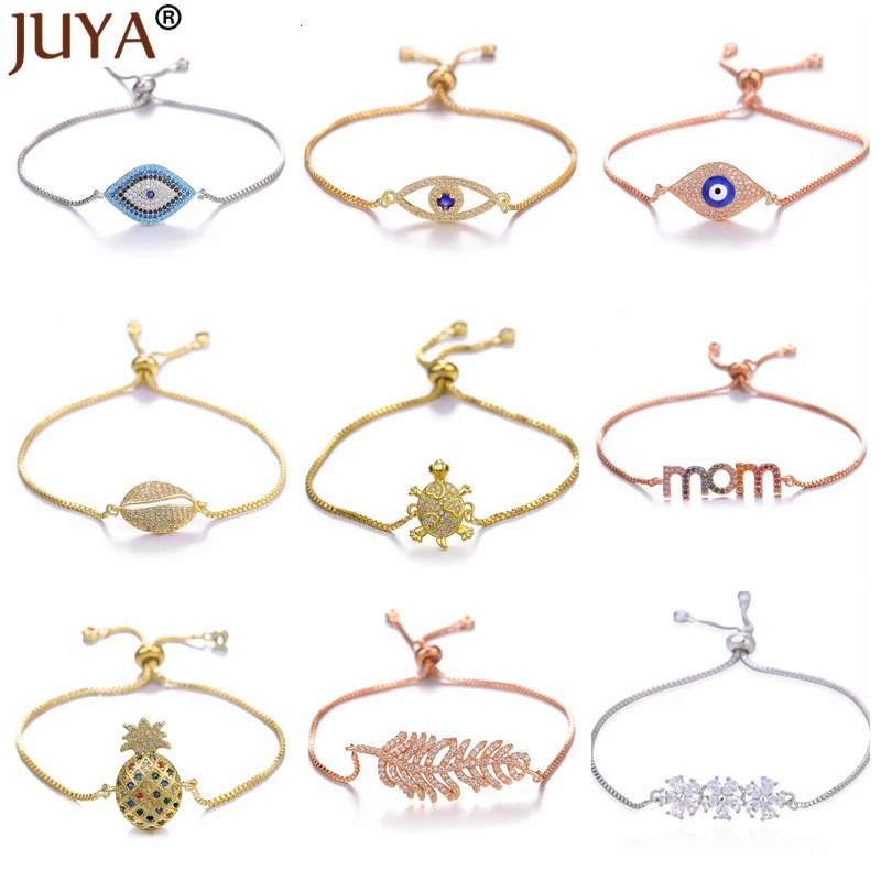 Juya новинка 2019 женская мода яркий амулет на удачу ювелирные изделия против сглаза