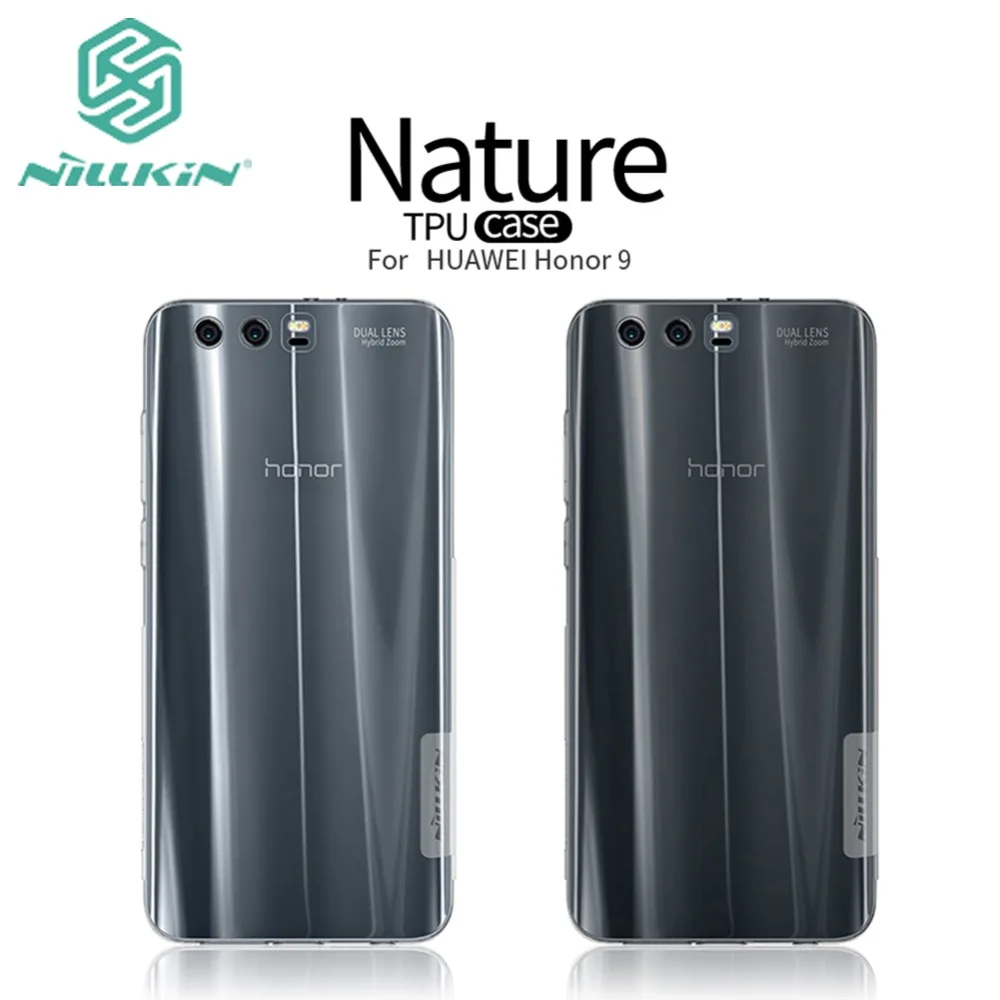 Оригинальный NILLKIN ТПУ чехол для Huawei Honor 9 lite 5.15 дюймов Nature TPU прозрачный мягкий Ясно