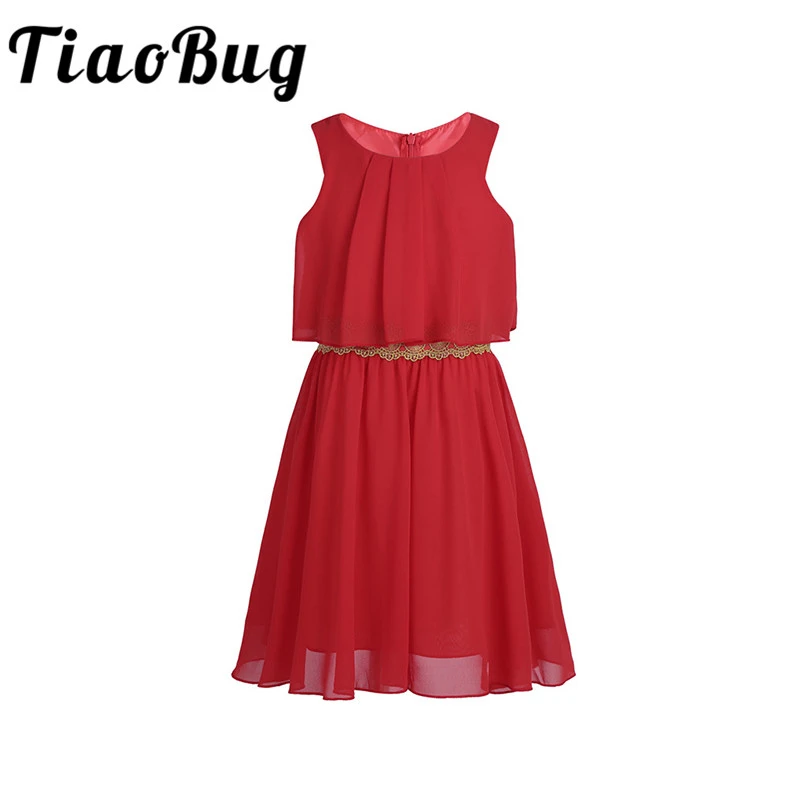 TiaoBug B/éb/é Fille Robe Princesse Bapt/êtme Robe Fleur Tulle Broche P/étales Jupe Robe Soir/ée C/ér/émoie Mariage 3-24 Mois