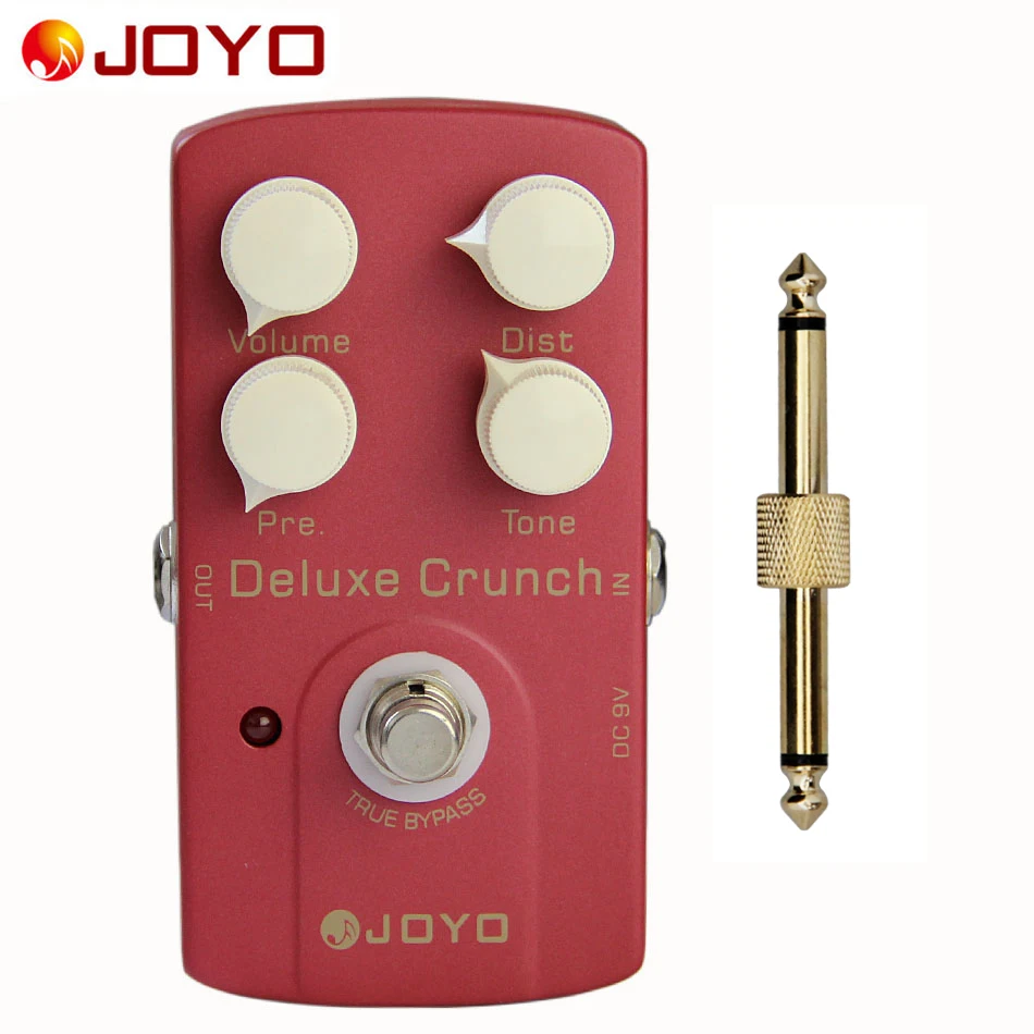JOYO jf-39 deluxe Crunch Искажение pedaltrue обход Дизайн + 1 шт. разъем педали/Гитары Запчасти Интимные аксессуары