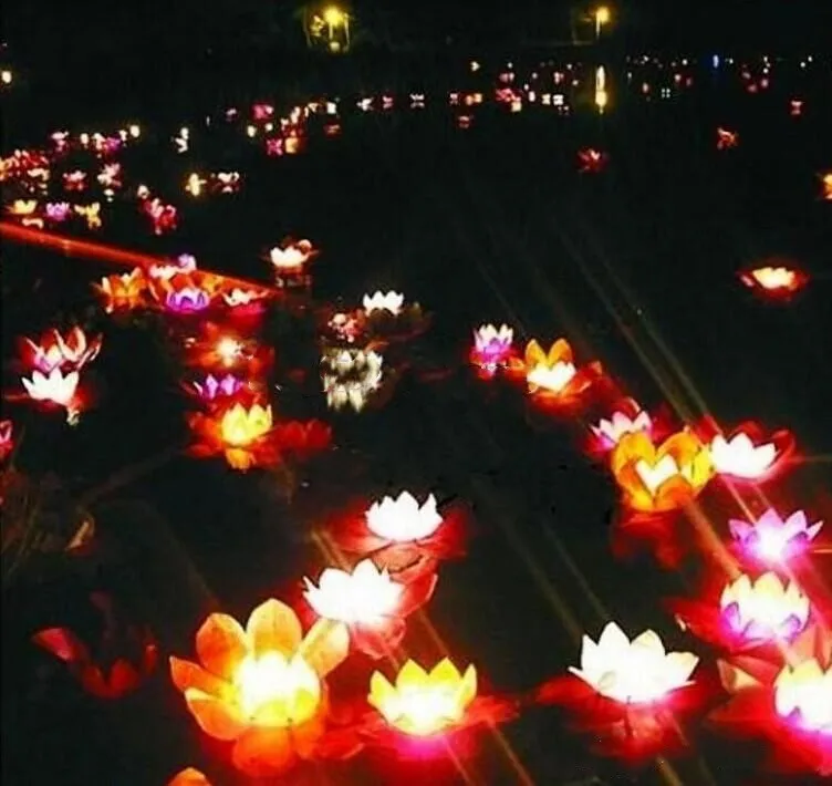 30 Teile Los Valentine Kerzen Laternen Hochzeit Wishing Wasser Blume Wasser Schwimm Laterne Lotus Blume Lampe Ornament Floating Flowers Wedding Flower Weddinglotus Flower Lanterns Aliexpress