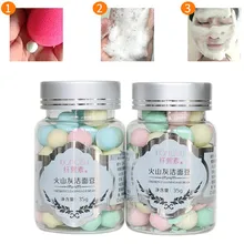 Face Cleaning 44pcs Beans Foam Deep Cleansing Foam Amino Acid Facial Cleansing Anti Acne Blackhead Remove Face Cleanser 1000g amino acid facial cleanser moss deeply cleaning buble foam makeup remove mild moisturizing whitening pores shrink