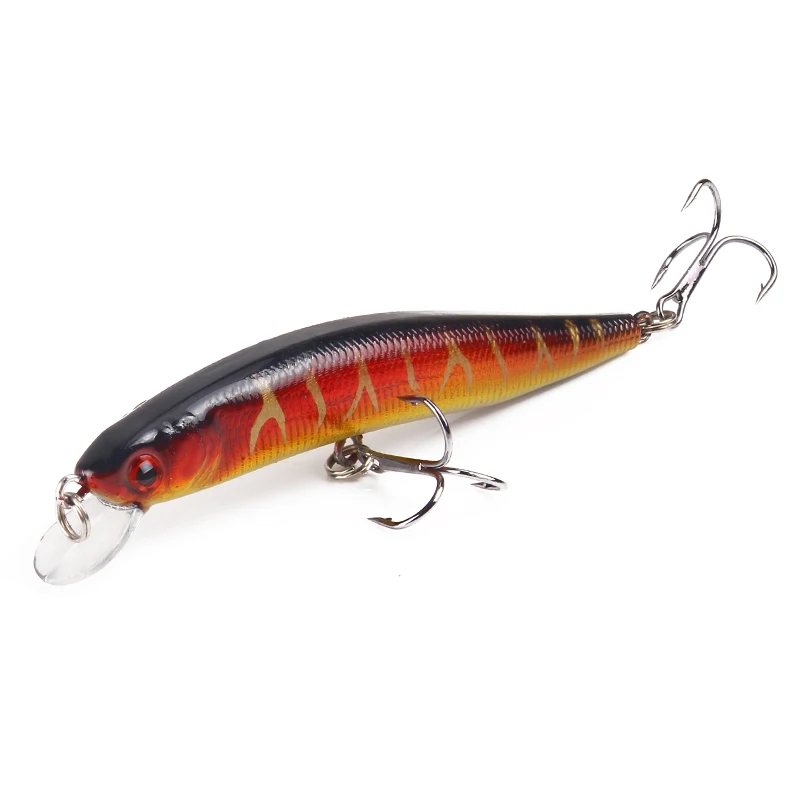 HAODIAOZHE أسماك الصيد السحر Wobblers 10 سنتيمتر 8.3g 3D عيون الاصطناعي الصلب الجودة المهنية CrankBbaits 6 # هوك Pesca YU42