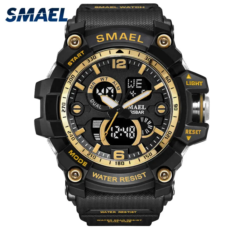 Sport Quartz Wristwatches Male Watch Relogio SMAEL New Men Watch Big Dial masculino montre1617C Sport Watches for Men Waterproof Sport Quartz Wristwatches Male Watch Relogio SMAEL New Men Watch Big Dial masculino montre1617C Sport Watches for Men Waterproof