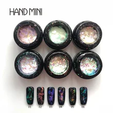 

HAND MINI Fashion Nail Varnish Nail Glitter Powder Nail Art Tools 1G/BOX Mirror Powder Effect Nail Glitter Powder Chrome Pigment