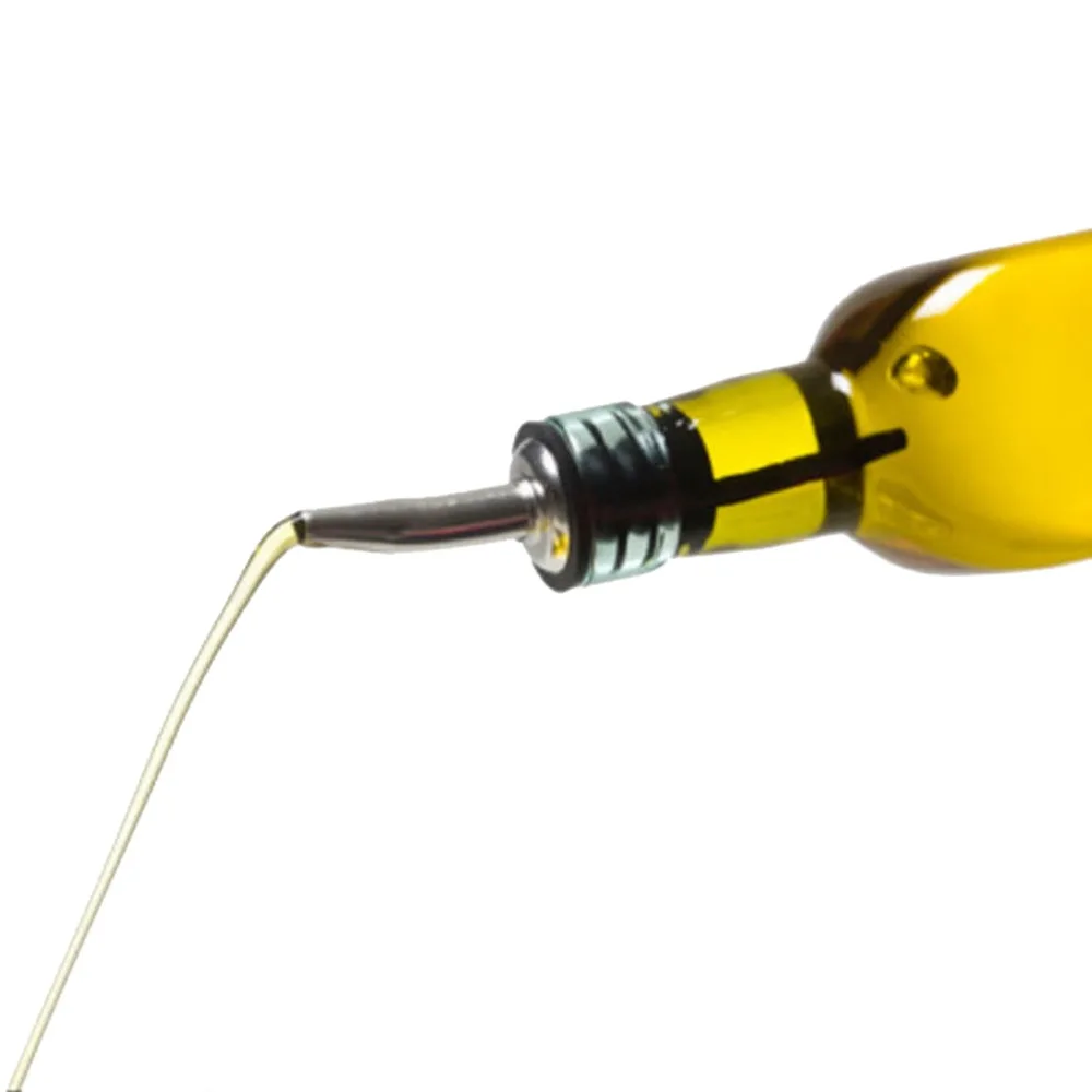 2PCS Stainless Steel Liquor Spirit Pourer Free Flow Wine Bottle Pour