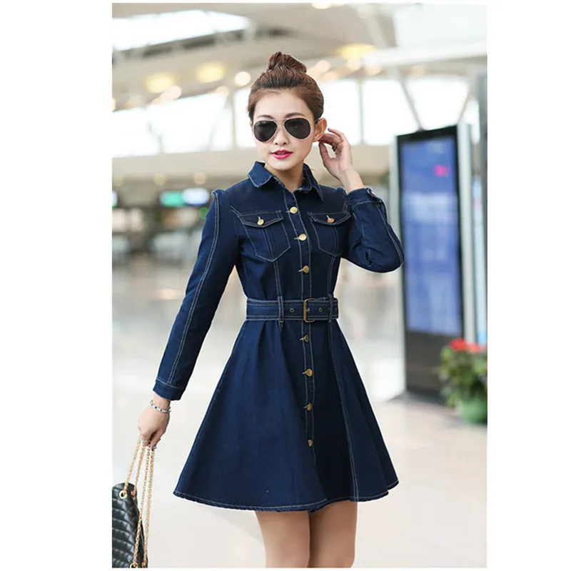 denim dress for girl