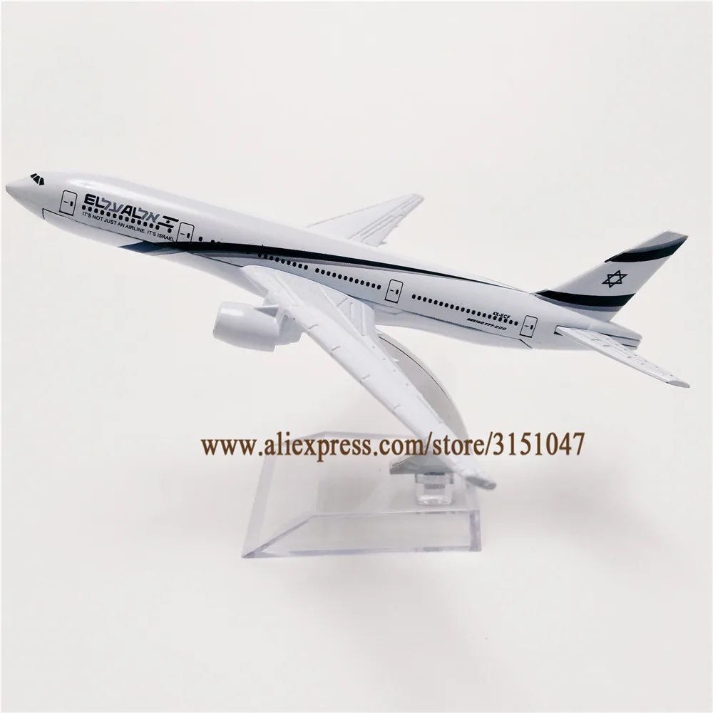 16 см сплав металла Air El Al Israel Airlines Boeing 777 B777 Airways модель самолета Модель ж Стенд самолет подарок