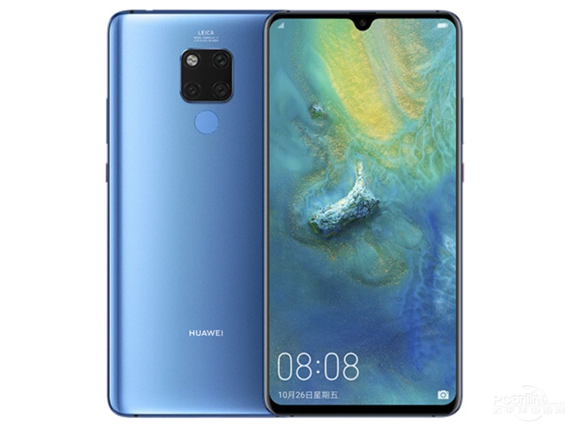 Сотовый телефон Huawei Mate 20 X 4G LTE Kirin 980 на базе Android 9.0 экран 7 2 дюйма 2240x1080 8 ГБ ОЗУ 256
