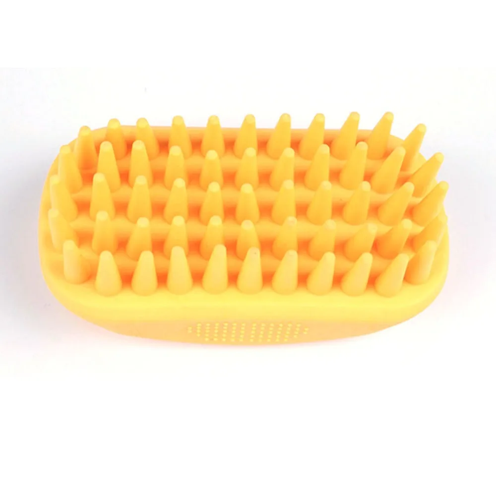 

Hot Sales Pet bathing beauty massage brush Cats Dogs brush high quality rubber dog combs Pet Supplies