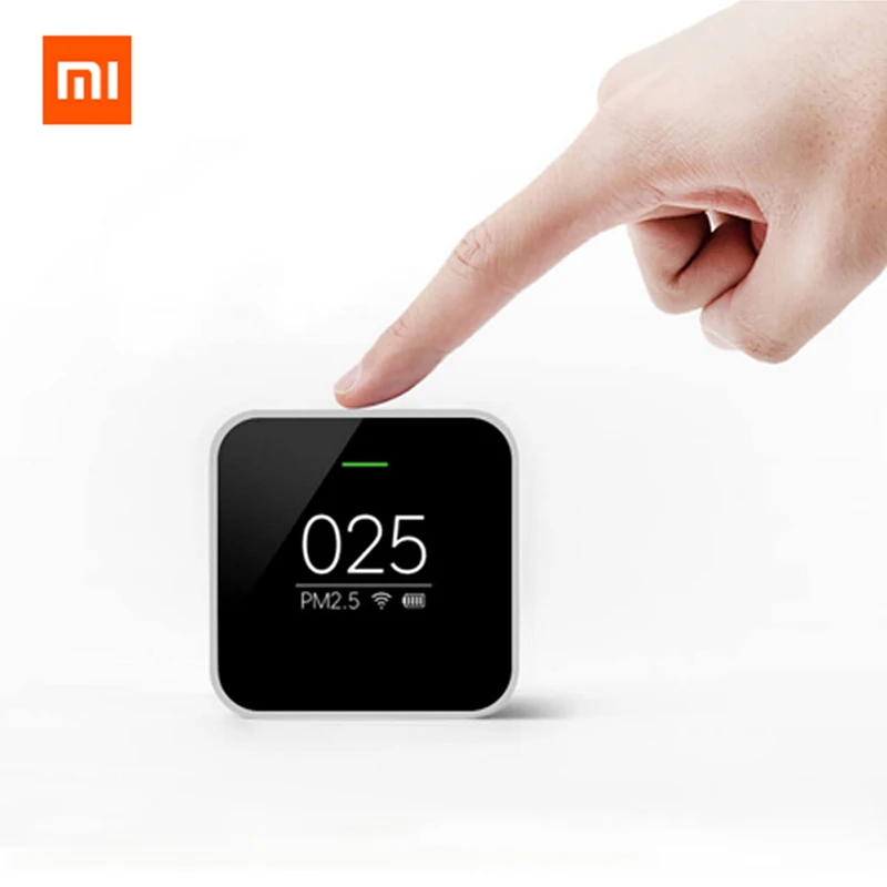 Original Xiaomi Mijia PM2.5 Detector Xiaomi Air Quality Tester OLED Screen Smart Sensor Smart Contr