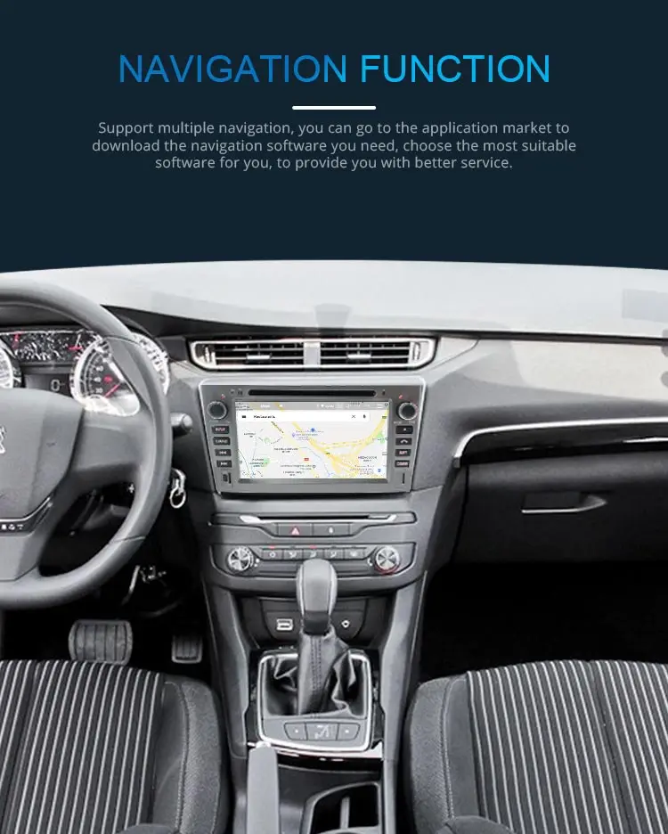 Discount JDASTON Android 9.0 Car DVD Player For PEUGEOT 408/308/308SW WIFI Multimedia GPS Navigation 2 Din Car Radio 4GB RAM Stereo Audio 2