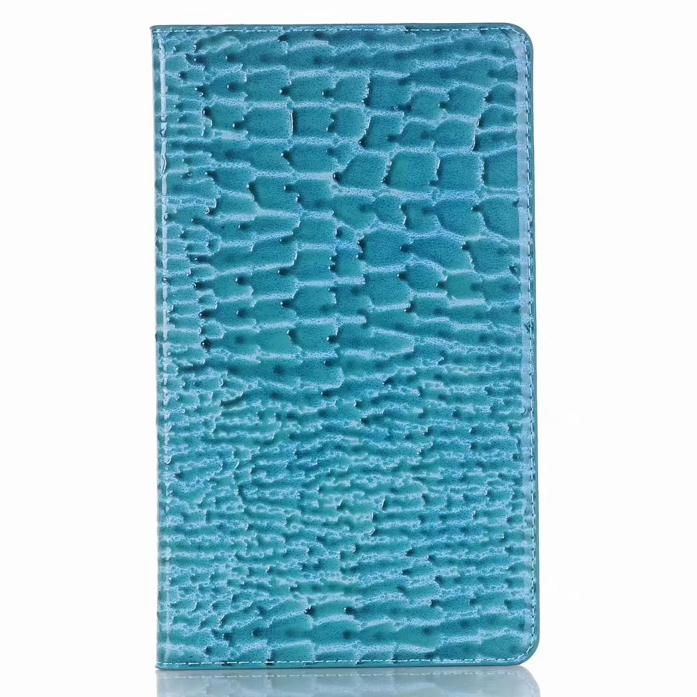 Роскошный чехол для huawei MediaPad T3 8," KOB-L09 KOB-W09 чехол для Honor Play Pad 2 8,0 дюймов Чехол из искусственной кожи в стиле ретро - Цвет: Blue