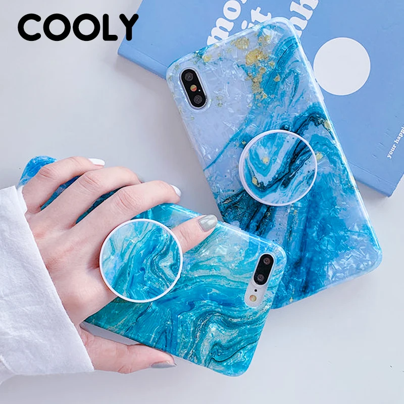 

COOLY Case For Huawei Nova 3 3i 3e 4e 2S Mate 20 P20 Lite P30 Pro Cover For iphone 6 S 6S 7 8 Plus X XS Max XR Conch Shell Coque