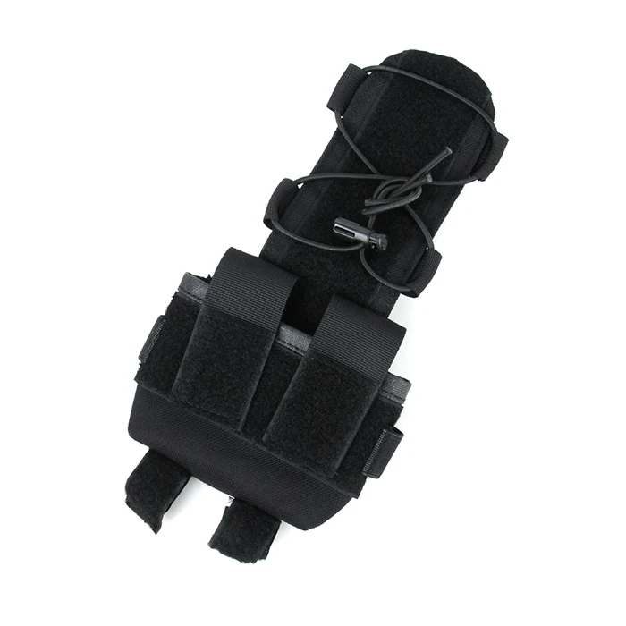 

Tactical AF helmet Special Black Paste attached Pouch Battery Case Storage Bag