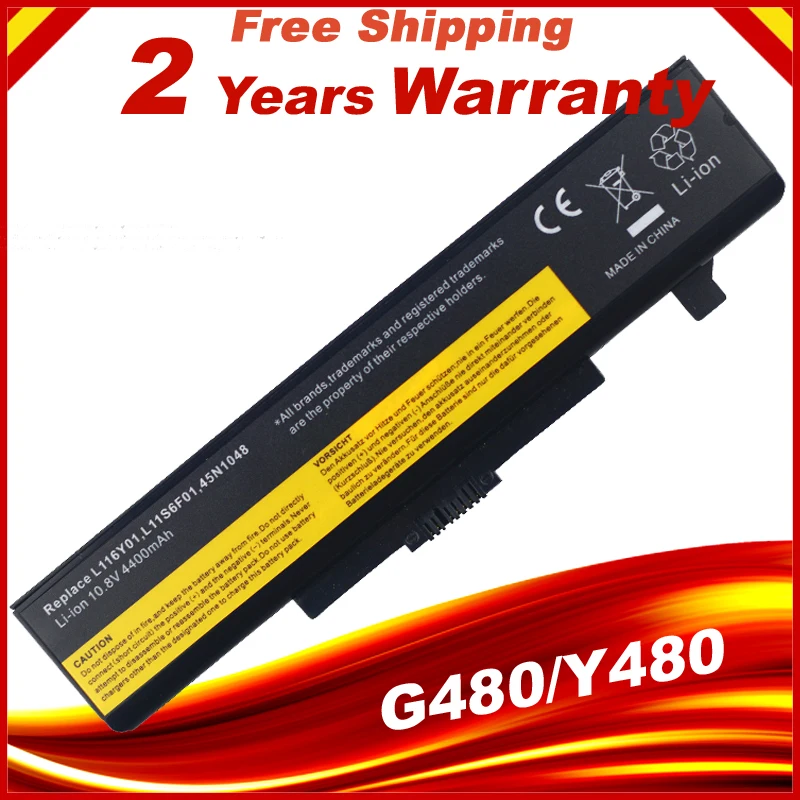 Günstig HSW Laptop batterie für Lenovo g480 g400 Y480 Y485 Y580 Z580 G500 Z485 Z480 G485 G410 Z380 L11S6Y01