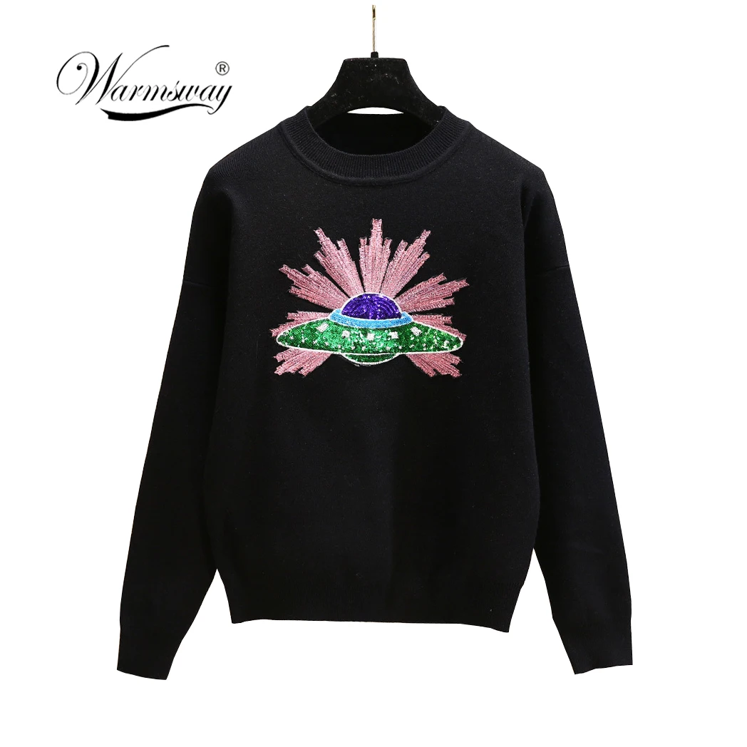 Warmsway  Brand hot Women Fashion Sweet Comfortable Cotton Blend Casual knitted Sweater Ladies Pullovers Girls coat C-377