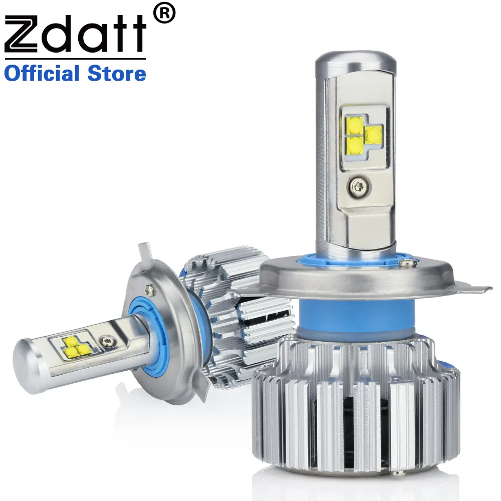 

Clearance Sale Zdatt 2Pcs Super Bright H1 9005 HB3 Led Bulb Canbus 80W 8000Lm Auto Headlights Lamp Car Led Light 12V Headlamp