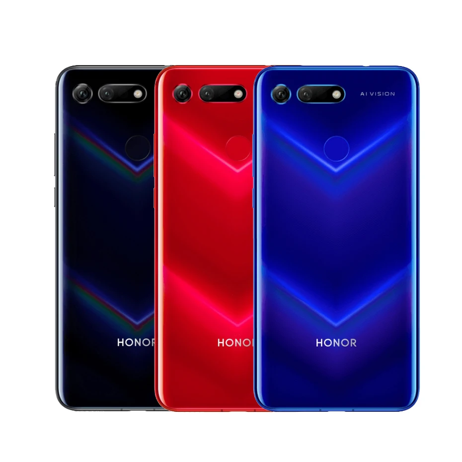 HONOR View 20 honor v20 смартфон с 6 4 дюймовым дисплеем восьмиядерным процессором Kirin 980 ОЗУ