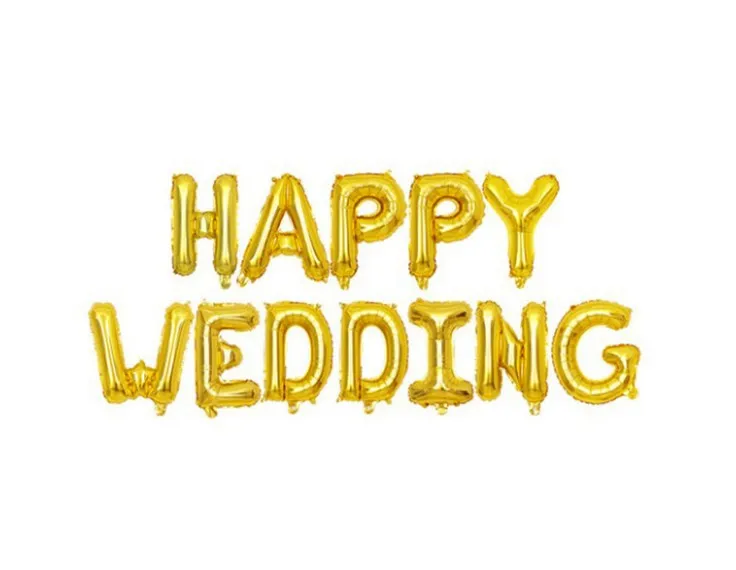 Свадебные украшения Воздушные шары невесты, чтобы быть просто женатой мисс К Mrs Team невесты 16 дюймов письмо воздушный шар из фольги товары для девичника - Цвет: happy gold