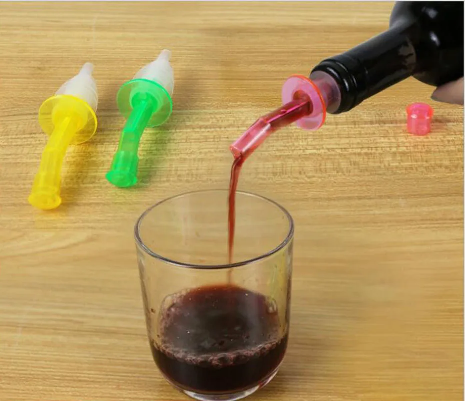 

Wine Bottle Pourer Pourer Oil Cork Bartender Wine Accessories Bar Accessories Wine Pourer Kitchen Tool