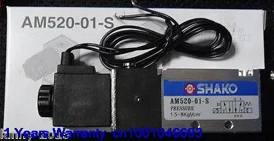 

DHL/EUB 5pcs New SHAKO AM520-01-S DC24V electromagnetic valve 015-17