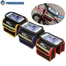 1 шт. велосипедное седло мешок езда по горной дороге подседельная сумка хозяйственная сумка CellIPhone посылка ткань «Оксфорд»; холст; Водонепроницаемый Многофункциональный