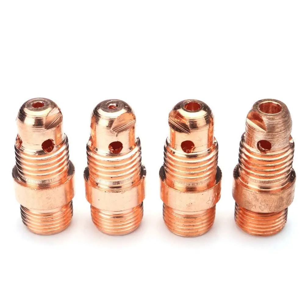49PCS durable sold adura TIG Stubby TIG gas Lens #10 cristal pyrex kit para mayitr soldadura Accesorios for wp-17/18 /26 consum