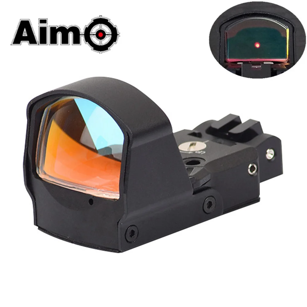 

Aim-O Tactical Riflescope DP-Pro Style Red Dot Reflex Sight Scope With Mount for 1911 1913 Softair Colimador Hunting Optics