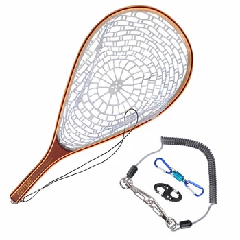 Awesome No1 Goture Fly Fishing Trout Landing Net Set Fishing Accessories cb5feb1b7314637725a2e7: Blue|Golden|Red