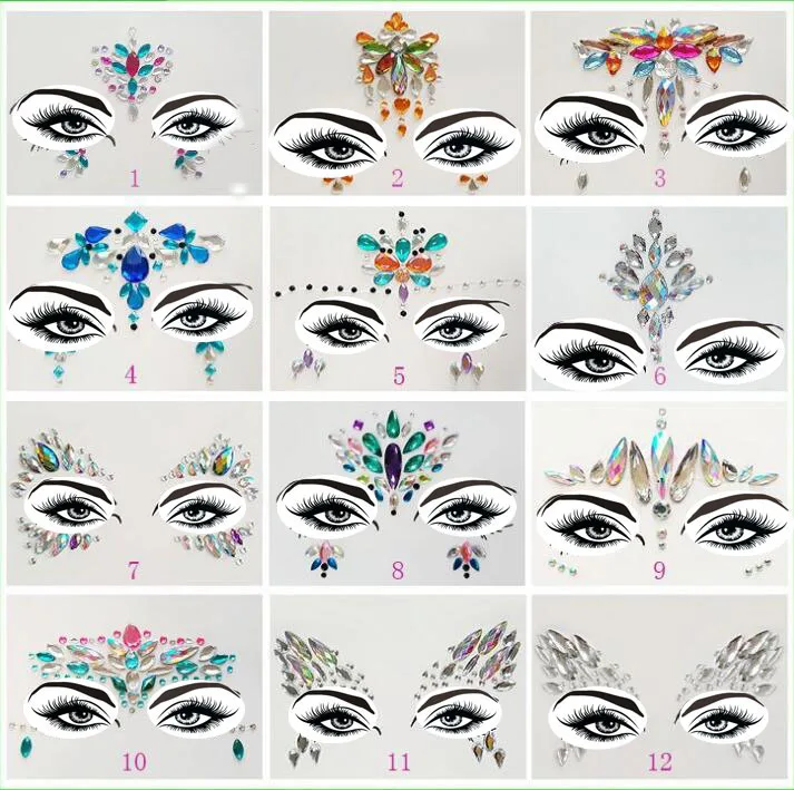 Новая акриловая полимерная буровая палочка наклейка Bindi ручной работы в богемном
