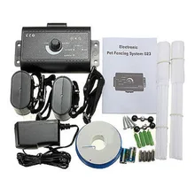 1/2/3/собака чистые подземный Водонепроницаемый шок электрическое ограждение для собак Системы