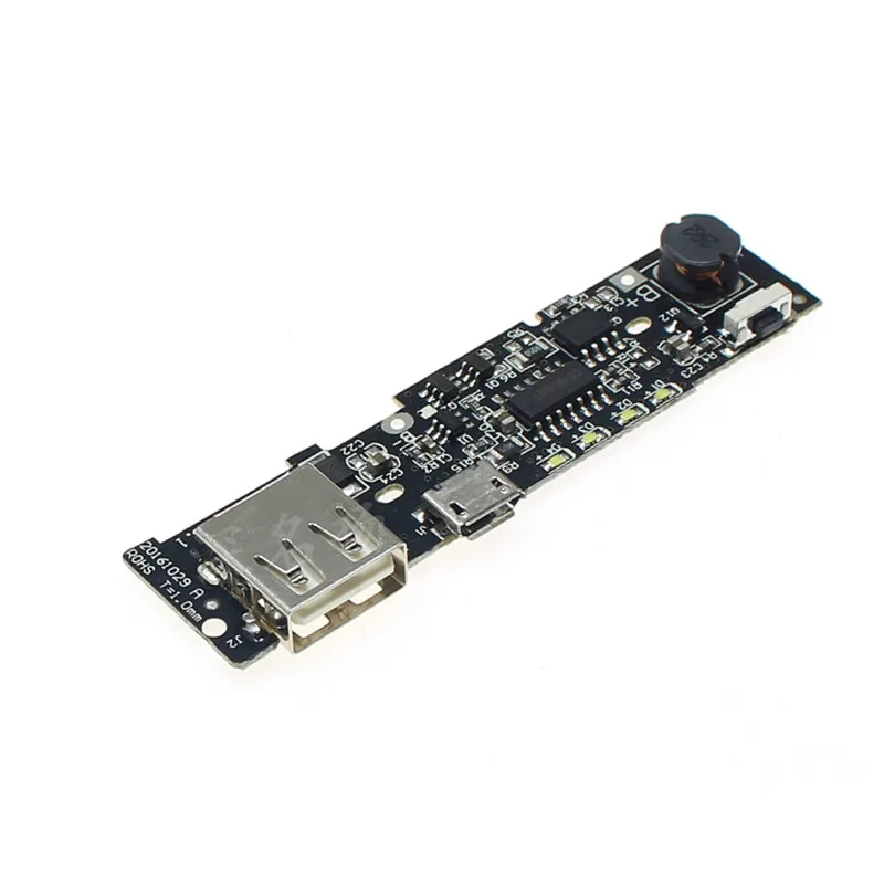 

DIY Mobile Power Bank Charger Circuit Board Step Up Boost Power Supply Module Software Board