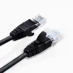 10 м черный цвет 350 мГц планка cat5e utp кабель Ethernet, категория 5e патч-корд/литой 8P8C RJ45 локальная сеть кабель