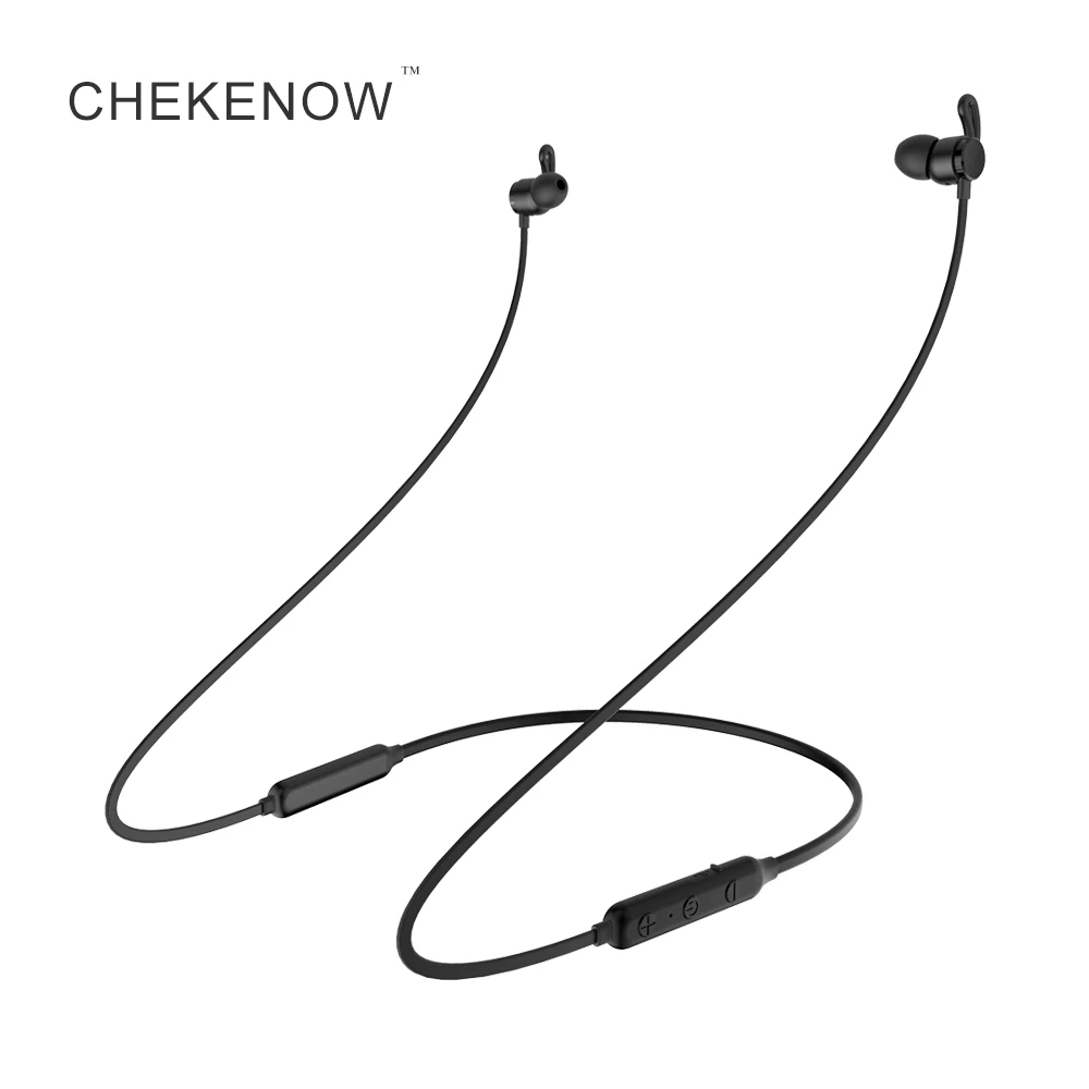 Chekenow Sports Wireless Earphone Bluetooth 4.2 Stereo Bass Headset With Mic Waterproof Magnetic Earphones | Электроника