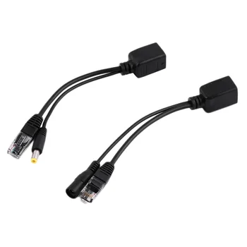 

PoE Ethernet Injector Splitter Adpater Cable For CCTV Camera POE Splitter Injector Power Supply Synthesizer Separator Combiner