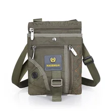 Высокое качество, военная нейлоновая поясная сумка через плечо, поясная сумка, Повседневная мотоциклетная сумка, Мужская маленькая сумка через плечо