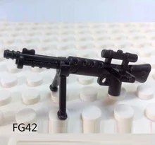 FG42 rifle Sniper arma de brinquedo modelo de construção original swat da polícia da cidade de armas militares militar arma acessórios