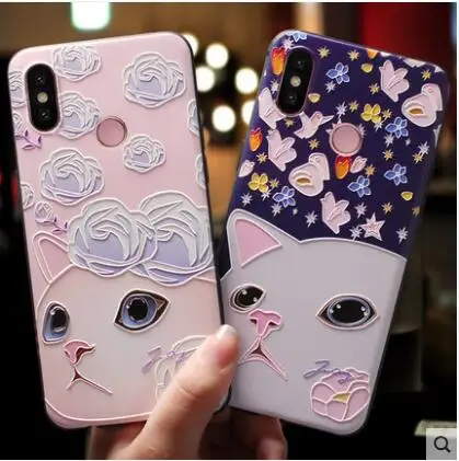 

Xiaomi Mi Mix 2s case silicon ,3D Relief painting cartoon soft TPU phone case for xiaomi mi mix mix 2 mix 2s cover case fundas