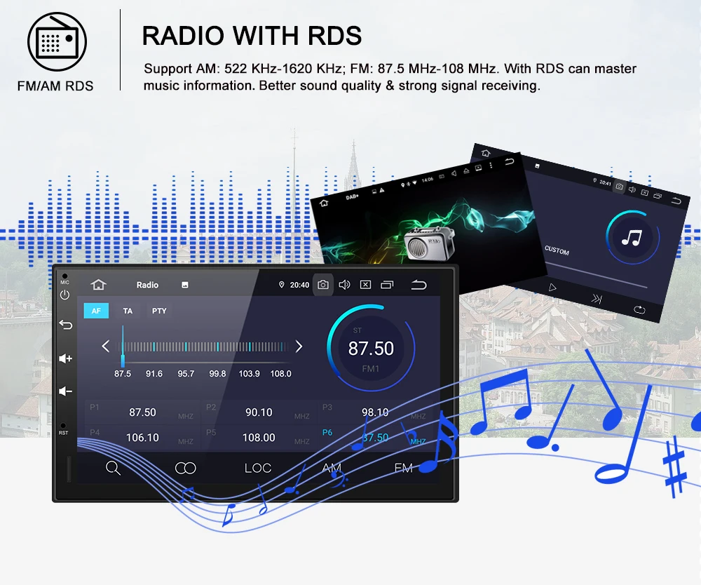 Sale AUTOTOP 7" Android 9.0 Car Multimedia Player For BMW E46 M3 Rover 75 Coupe 318/320/325/330/335 1998-2006 Car DVD GPS Navigation 6