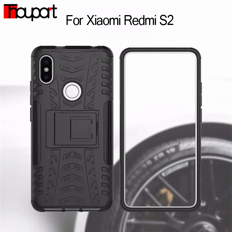 Thouport для Xiaomi Redmi S2 чехол силиконовый + PC противоударный телефона Защитный