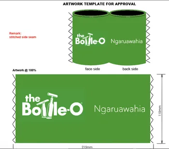 

Neoprene Customer LOGO Printed Stubby Coolers For Gift,Color Green Beer Can Coolers ,Free shipping