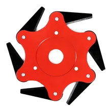 6 Teeth Brush Cutter Metal Blades Trimmer Head For Lawn Mower Garden Grass Trimmer Head Practical Grass Trimmer Head