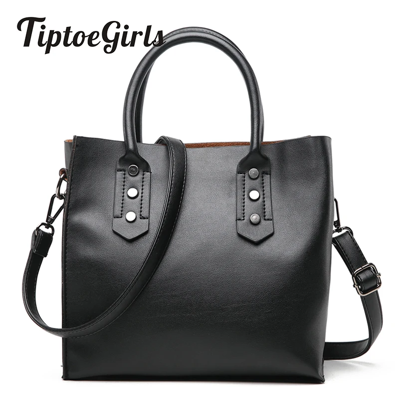 

Personality Retro Large Capacity Solid Color Large Bag 2018 New Wild Casual Simple Temperament Shoulder Messenger Bag