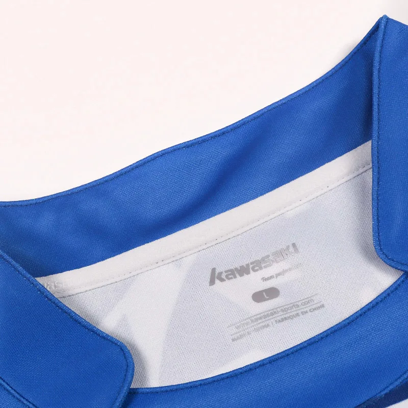 Kawasaki de Rugby, camisetas de Rugby camisa de manga corta para hombre deportes ropa mejor Tops camisetas rápido seco azul C-RJ0002