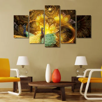

HD Printed Animal peacock pattern Painting Canvas Print room decor print poster picture canvas Free shipping/ny-6390