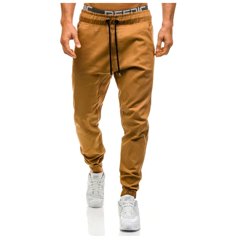 

Brand Men Pants Hip Hop Harem Joggers Pants 2019 Male Trousers Mens Joggers Solid Pants Sweatpants Large Size M-XXXL
