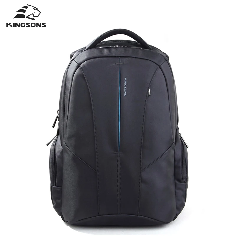 

Kingsons Waterproof School Bag Large Capacity Anti-theft Men Pack 15.6 Inch Laptop Computer Backpack Business Travel Rucksack