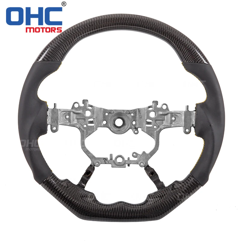 

Carbon Fiber Steering Wheel for Toyota Land Cruiser / Land Cruiser Prado / Crown / Alphard 2016-2019