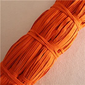 4 м/лот 1/" 6 мм Многоуровневая эластичная лента высокоэластичная резинка эластичная лента DIY Швейные аксессуары кружевная отделка - Цвет: 9 orange
